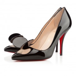 Replica Christian Louboutin Madame mouse 100mm Pumps Black Cheap Fake Shoes