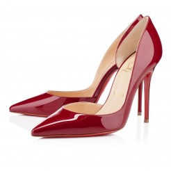 Replica Christian Louboutin Iriza 100mm Pumps Red Cheap Fake Shoes