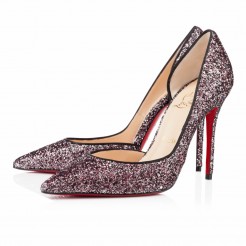 Replica Christian Louboutin Iriza 100mm Special Occasion Rose Antique Cheap Fake Shoes