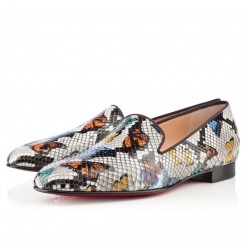 Replica Christian Louboutin Henriette Loafers Multicolor Cheap Fake Shoes