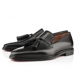 Replica Christian Louboutin Daddy Orlato Loafers Black Cheap Fake Shoes