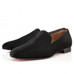 Replica Christian Louboutin Henri Loafers Black Cheap Fake Shoes