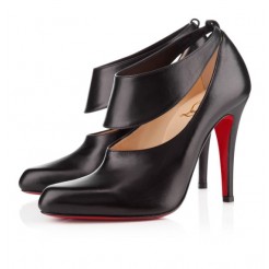 Replica Christian Louboutin Miss zorra 100mm Pumps Black Cheap Fake Shoes