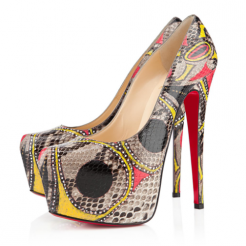 Replica Christian Louboutin Daffodile 160mm Pumps Multicolor Cheap Fake Shoes