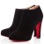 Christian Louboutin Vicky Booty 120mm Ankle Boots Black