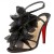 Christian Louboutin Petal 70mm Sandals Black