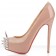 Replica Christian Louboutin Asteroid 140mm Platforms Nude Cheap Fake Shoes