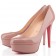 Replica Christian Louboutin Bianca 120mm Platforms Nude Cheap Fake Shoes