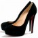 Replica Christian Louboutin Bianca 120mm Platforms Black Cheap Fake Shoes