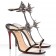 Replica Christian Louboutin Lady Max 100mm Sandals Black Cheap Fake Shoes