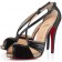 Replica Christian Louboutin Divinoche 120mm Sandals Black Cheap Fake Shoes