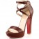 Replica Christian Louboutin Summerissima 140mm Sandals Brown Cheap Fake Shoes