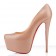 Replica Christian Louboutin Daffodile 160mm Platforms Beige Cheap Fake Shoes