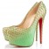 Replica Christian Louboutin Daffodile 160mm Platforms Menthe Cheap Fake Shoes