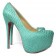 Replica Christian Louboutin Daffodile 160mm Platforms Green Cheap Fake Shoes