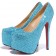 Replica Christian Louboutin Daffodile 160mm Platforms Light Blue Cheap Fake Shoes