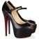 Replica Christian Louboutin Lady Highness 160mm Mary Jane Pumps Black Cheap Fake Shoes