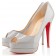 Replica Christian Louboutin Altadama 140mm Peep Toe Pumps Souris Cheap Fake Shoes