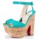 Replica Christian Louboutin Super Dombasle 140mm Wedges Caraibes Cheap Fake Shoes