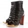 Replica Christian Louboutin Decoupata 120mm Ankle Boots Black Cheap Fake Shoes