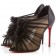 Replica Christian Louboutin Canonita 100mm Ankle Boots Black Cheap Fake Shoes