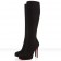 Replica Christian Louboutin New Simple Botta 120mm Boots Black Cheap Fake Shoes