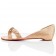 Replica Christian Louboutin Atalanta Flat Sandals Nude Cheap Fake Shoes