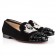 Replica Christian Louboutin Intern Loafers Black Cheap Fake Shoes