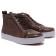 Replica Christian Louboutin Louis Python Sneakers Brown Cheap Fake Shoes