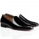 Replica Christian Louboutin Dandy Loafers Black Cheap Fake Shoes