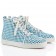 Replica Christian Louboutin Rantulow Sneakers Blue Cheap Fake Shoes