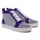 Replica Christian Louboutin Louis Strass Sneakers Parme Cheap Fake Shoes