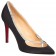 Replica Christian Louboutin Super Vic 120mm Pumps Black Cheap Fake Shoes