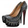 Replica Christian Louboutin Decorapump 160mm Pumps Black Cheap Fake Shoes