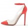 Replica Christian Louboutin Bis Un Bout 120mm Pumps Red Cheap Fake Shoes