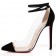 Replica Christian Louboutin Bis Un Bout 120mm Pumps Black Cheap Fake Shoes