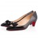 Replica Christian Louboutin Love Me 40mm Pumps Black Cheap Fake Shoes