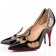 Replica Christian Louboutin Indies 120mm Pumps Black Cheap Fake Shoes