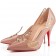 Replica Christian Louboutin Indies 120mm Pumps Nude Cheap Fake Shoes