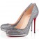 Replica Christian Louboutin Filo 120mm Pumps Silver Cheap Fake Shoes