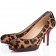 Replica Christian Louboutin Prorata 80mm Pumps Leopard Cheap Fake Shoes