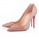 Replica Christian Louboutin Decollete 554 100mm Pumps Nude Cheap Fake Shoes