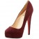 Replica Christian Louboutin Miss Clichy 140mm Pumps Wine Cheap Fake Shoes