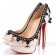 Replica Christian Louboutin Torero 140mm Peep Toe Pumps Nude Cheap Fake Shoes