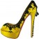 Replica Christian Louboutin Torero 140mm Peep Toe Pumps Lemon Cheap Fake Shoes