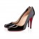 Replica Christian Louboutin Decollete 868 100mm Pumps Black Cheap Fake Shoes