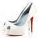 Replica Christian Louboutin Hyper Prive 120mm Special Occasion Off White Cheap Fake Shoes