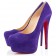 Replica Christian Louboutin Daffodile 160mm Platforms Purple Cheap Fake Shoes