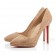 Replica Christian Louboutin Pigalle Plato 120mm Pumps Natural Cheap Fake Shoes