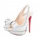 Replica Christian Louboutin Lady Clou 140mm Slingbacks White Cheap Fake Shoes